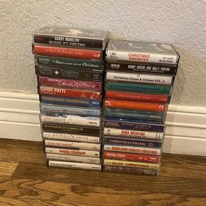 Lot Of 29 VTG Christmas / Holiday Cassette Tapes